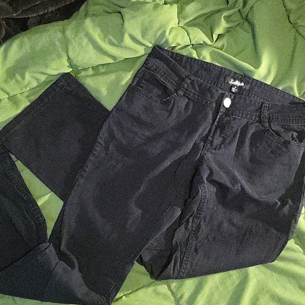 Southpole Black Bootcut Pants Size 9